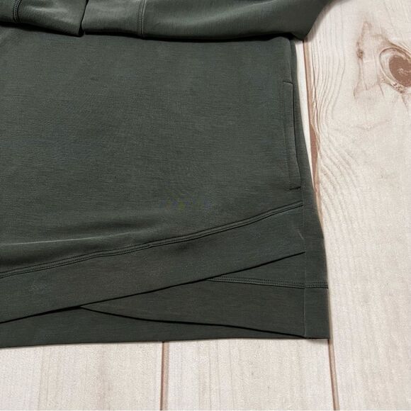 Sale!! Sage Collective Gray/Green Modal Blend Pullover Oversized Top Size Small - Picture 4 of 7